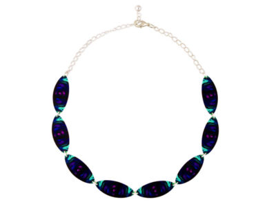 Rose Large Necklace by Pixalum