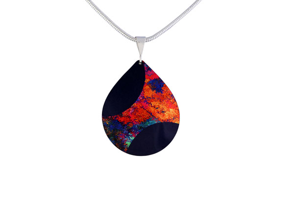 Starburst Orange pendant