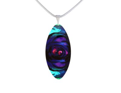 Rose Purple pendant