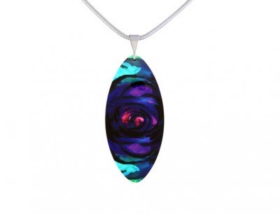 Rose Purple pendant