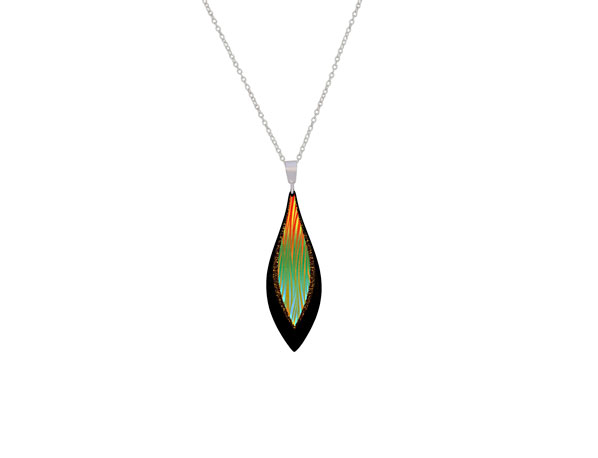 Harmony small green pendant