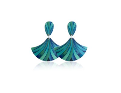 Ribbon-Turquoise-Earrings