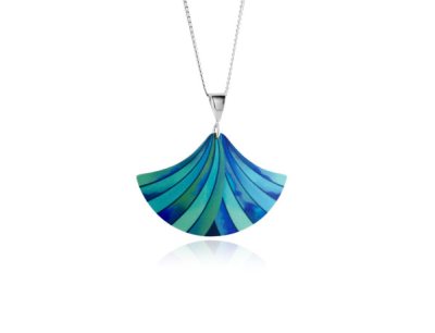 Ribbon-Turquoise-Pendant