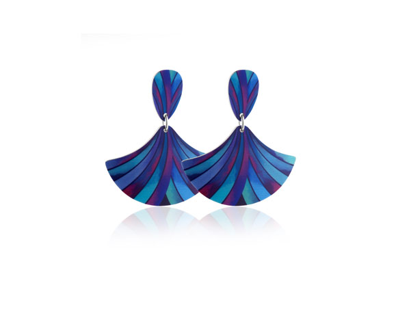 Ribbon-Blue-Earrings Ribbon-Blue-Earrings