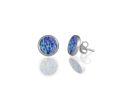 Honesty Blue Stud Earrings