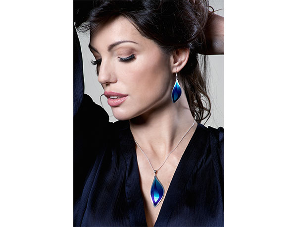 Ocean-Blue Pixalum Model wearing Blue Ocean