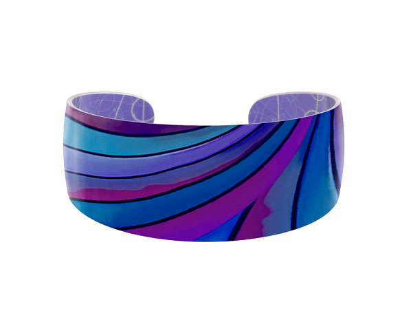 Ribbon Blue Bangle Pixalum