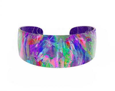 Floral Purple Bangle