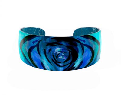 Rose Blue Bangle