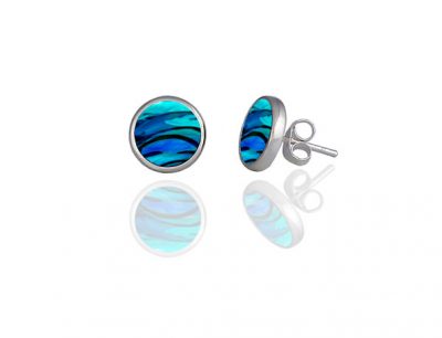 Rose Blue Stud Earring