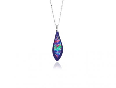 Floral Purple Pendant