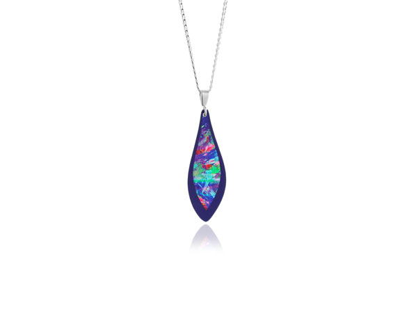Floral Purple Pendant