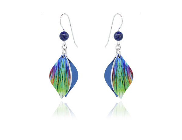 Pixalum Salsa Blue Earrings Salsa Blue Earrings
