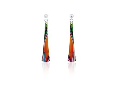 Gardenia-Orange-Earrings
