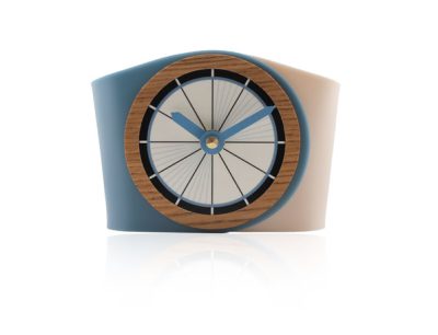 Synchronise-Blue Desk Clock