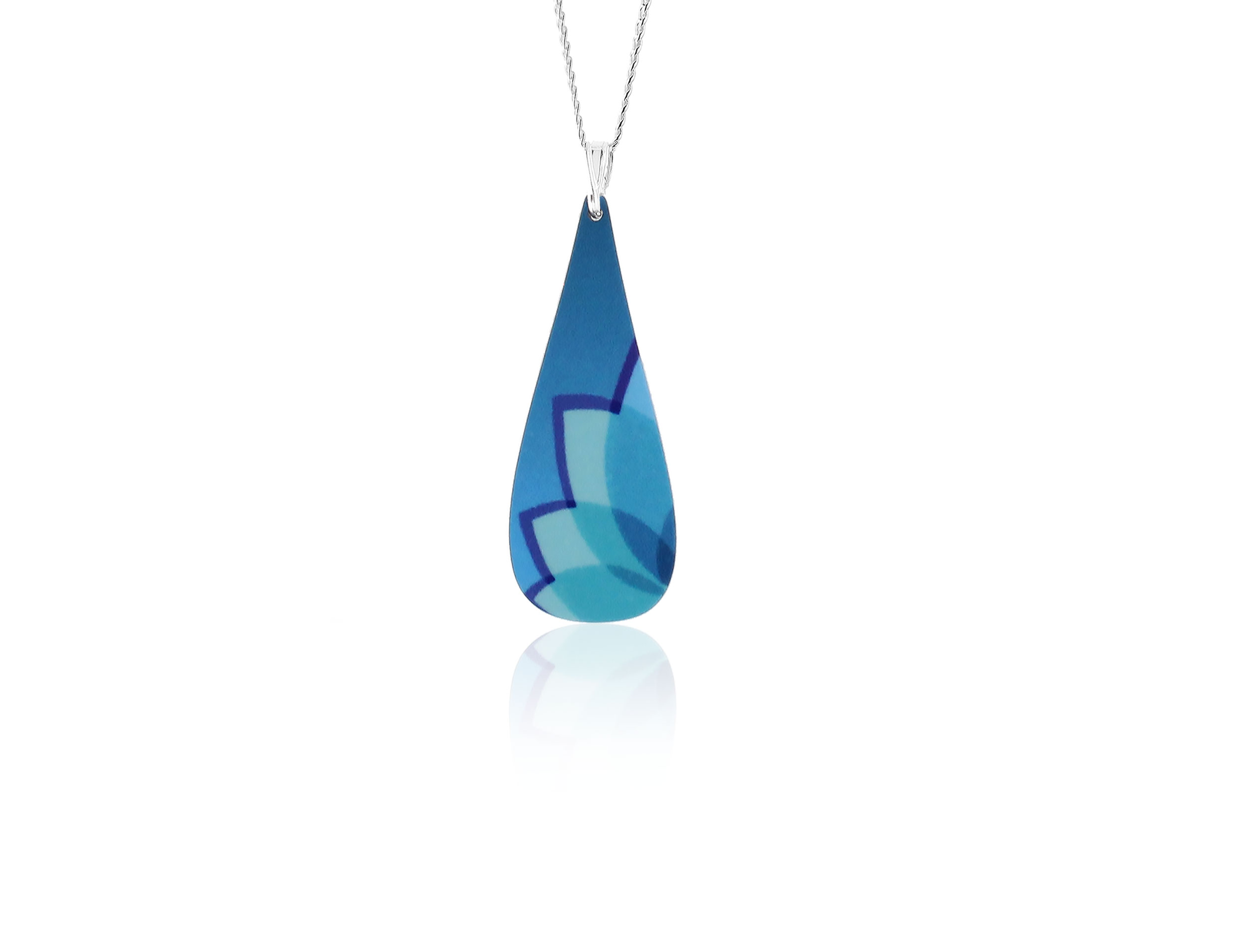 Silhouette Turquoise Pendant